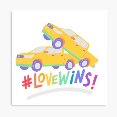 Two Trucks Pride Poster Official Lemon Demon Merch