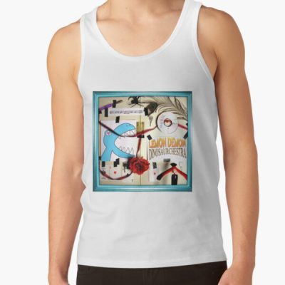 Lemon Demon - Dinosaurchestra Album Tank Top Official Lemon Demon Merch