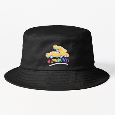 Two Trucks Pride Bucket Hat Official Lemon Demon Merch