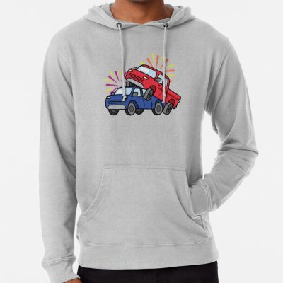 Two Trucks Hoodie Official Lemon Demon Merch