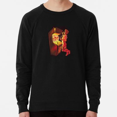 Lemon Demon Cabinet Man Game Over Sweatshirt Official Lemon Demon Merch