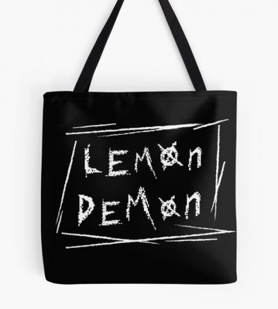 Metal Lemon Demon (Black) Tote Bag Official Lemon Demon Merch