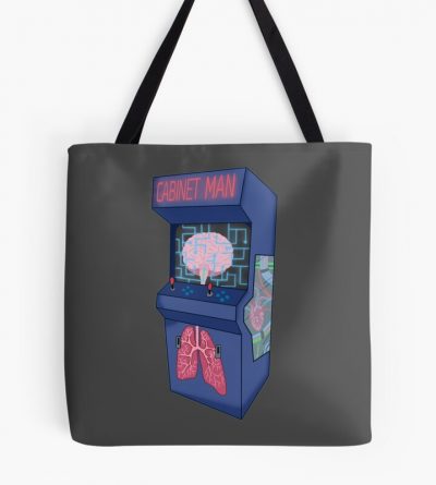 Cabinet Man Tote Bag Official Lemon Demon Merch