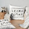 Metal Lemon Demon Throw Pillow Official Lemon Demon Merch