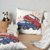 Two Trucks Throw Pillow Official Lemon Demon Merch