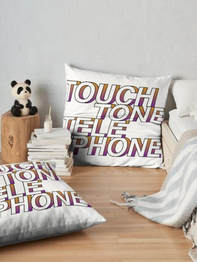 Touch Tone Telle Phone Throw Pillow Official Lemon Demon Merch